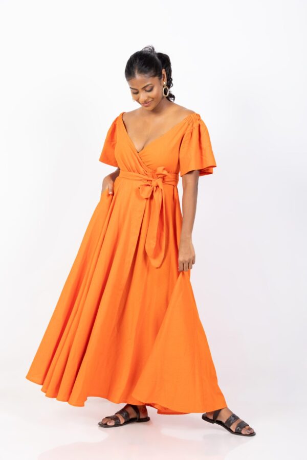 Ariana Off Shoulder Maxi Dress