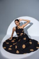 Opal One Shoulder Batik Midi Dress