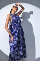 Sienna Open Back Batik Multiway Dress