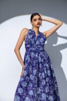 Sienna Open Back Batik Multiway Dress