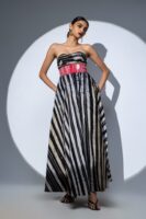 Noa Corset Batik Maxi Dress