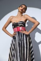 Noa Corset Batik Maxi Dress
