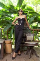 Alina corset style top and pant set