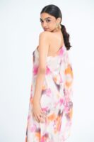 Lyra Printed Silk Kaftan