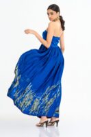 Reva Strapless Batik Dress