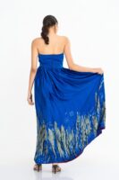 Reva Strapless Batik Dress