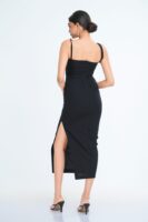 Kiera Strappy Fitted Midi Dress