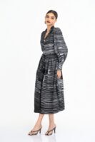 Lana Midi Batik Shirt Dress