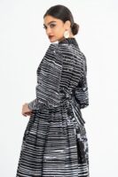 Lana Midi Batik Shirt Dress