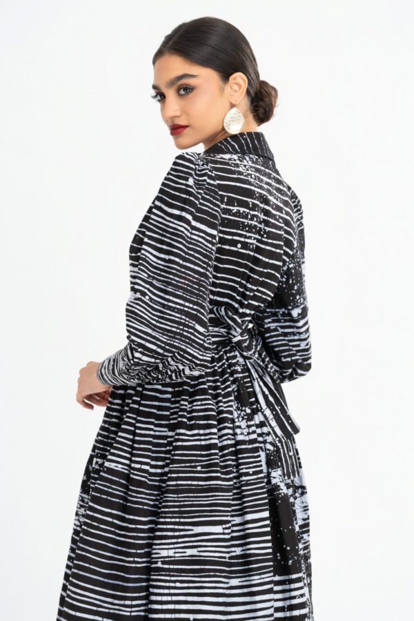 Lana Midi Batik Shirt Dress