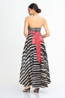 Noa Corset Batik Maxi Dress