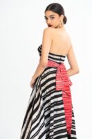 Noa Corset Batik Maxi Dress