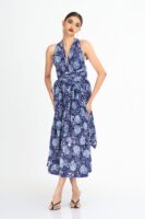 Sienna Open Back Batik Multiway Dress