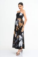 Nerina Strapless Batik Maxi Dress